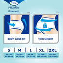 Tena ProSkin Breathable Incontinence Underwear, Moderate Absorbency, 3X-Large (Case of 40)