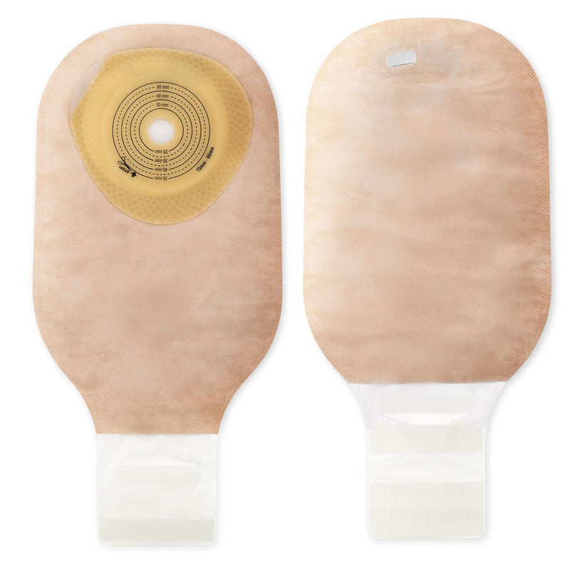 Premier One-Piece Beige Filtered Colostomy Pouch, Cut to Fit Stomas to 64 mm (Box of 10)
