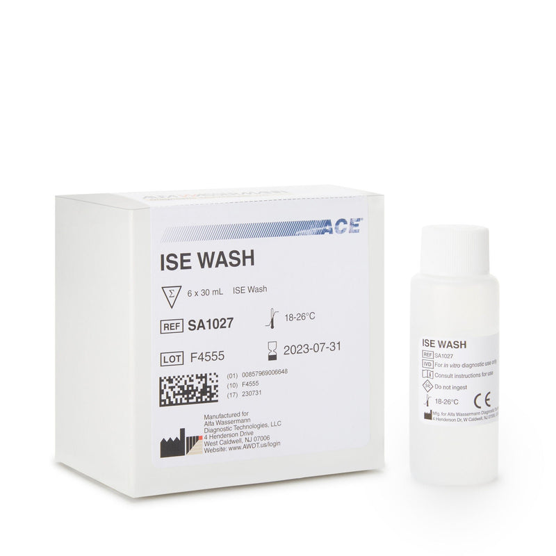 ACE ISE CAL A ISE Wash Solution for use with Ion Selective Electrode systems (Pack of 6)