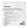 McKesson Hydrocellular Foam Dressing with Border Silicone Adhesive, Sacral 