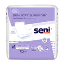 Seni Soft Super Dry Underpads, Level 3 Absorbency (Case of 60)