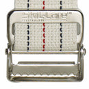 SkiL-Care Pinstripe Gait Belt with Metal Buckle, 60 Inch (Each)