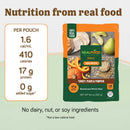 Tube Feeding Formula Real Food Blends Select Turkey / Pears / Pumpkin Puree 9.4 oz. Pouch (Case of 12)