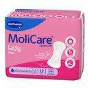 Bladder Control Pad MoliCare Premium Lady Pads 3 X 8-1/2 Inch Light Absorbency Polymer Core One Size Fits Most (Case of 192)