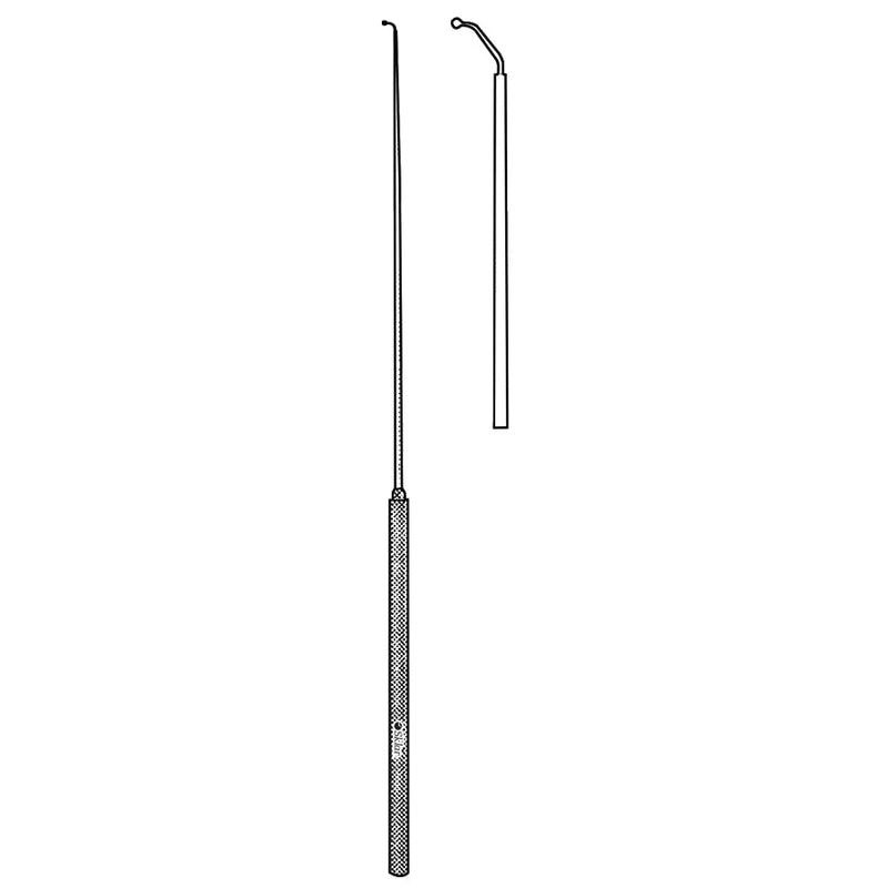 Sklar Caspar Dura Hook - 9-3/4", Curved, Right Angled Tip, Large - 50-1319 