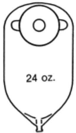 Nu-Hope Laboratories 1-Piece Urostomy Pouch (Box of 10)