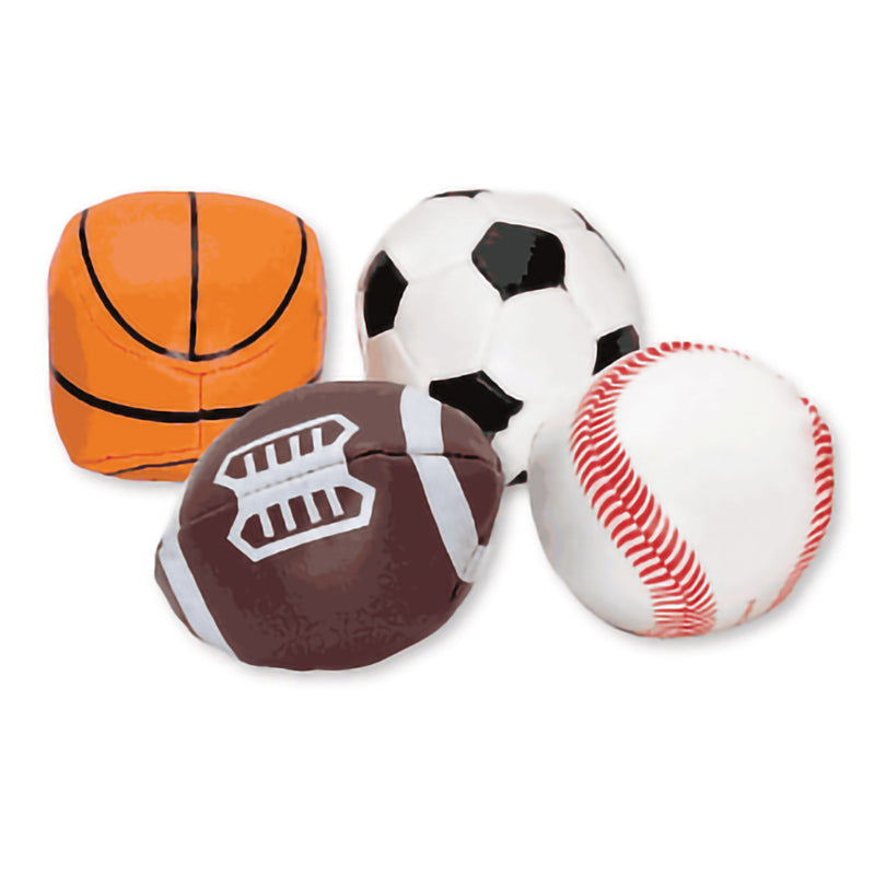 Medibadge Toys Kids Love Stickers 24 per Pack Soft Sport Balls 2 Inch Diameter (24/PK) 