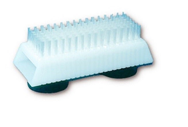 Nail Brush Plastic Bristles White (Each)