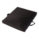 Mabis Healthcare Mabis Wheelchair Seat Cushion, Black, 16 D x 20 W x 2 H in. 
