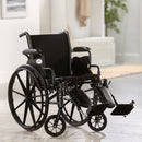McKesson Lightweight Wheelchair, 18 Inch Seat Width (Each)