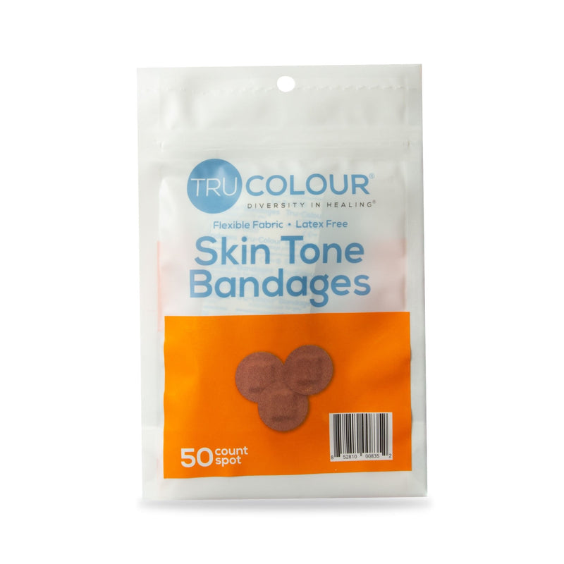 TruColour Brown Adhesive Strip, Spot (50/PK)