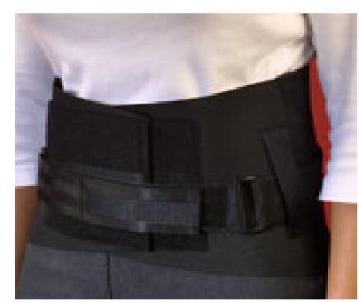 Medical Specialties Back Brace Back-n-Black Small D-Ring / Hook and Loop Strap Closure 27 to 31 Inch Waist Circumference 10 Inch Back Height to 6 Inch Front Height Adult 