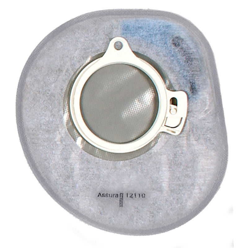 Assura 2-Piece Closed End Opaque Ostomy Pouch, Blue Match (Box of 30)