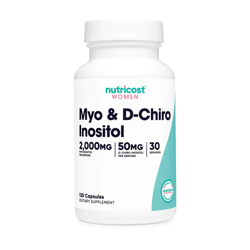 nutricost Myo & D-Chiro Inositol for Women's Hormonal and Metabolic Health (Case of 1440)