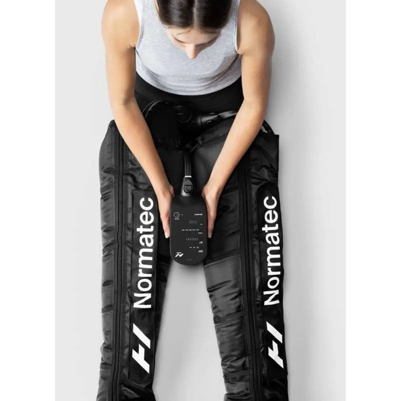 Hyperice Inc Normatec 3 Leg Package Pneumatic Compression Massage Garment and Control Unit 