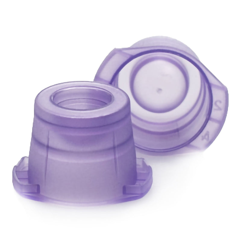 McKesson Lavender Tube Closure, 12 mm, 13 mm and 16 mm (Bag of 1000)