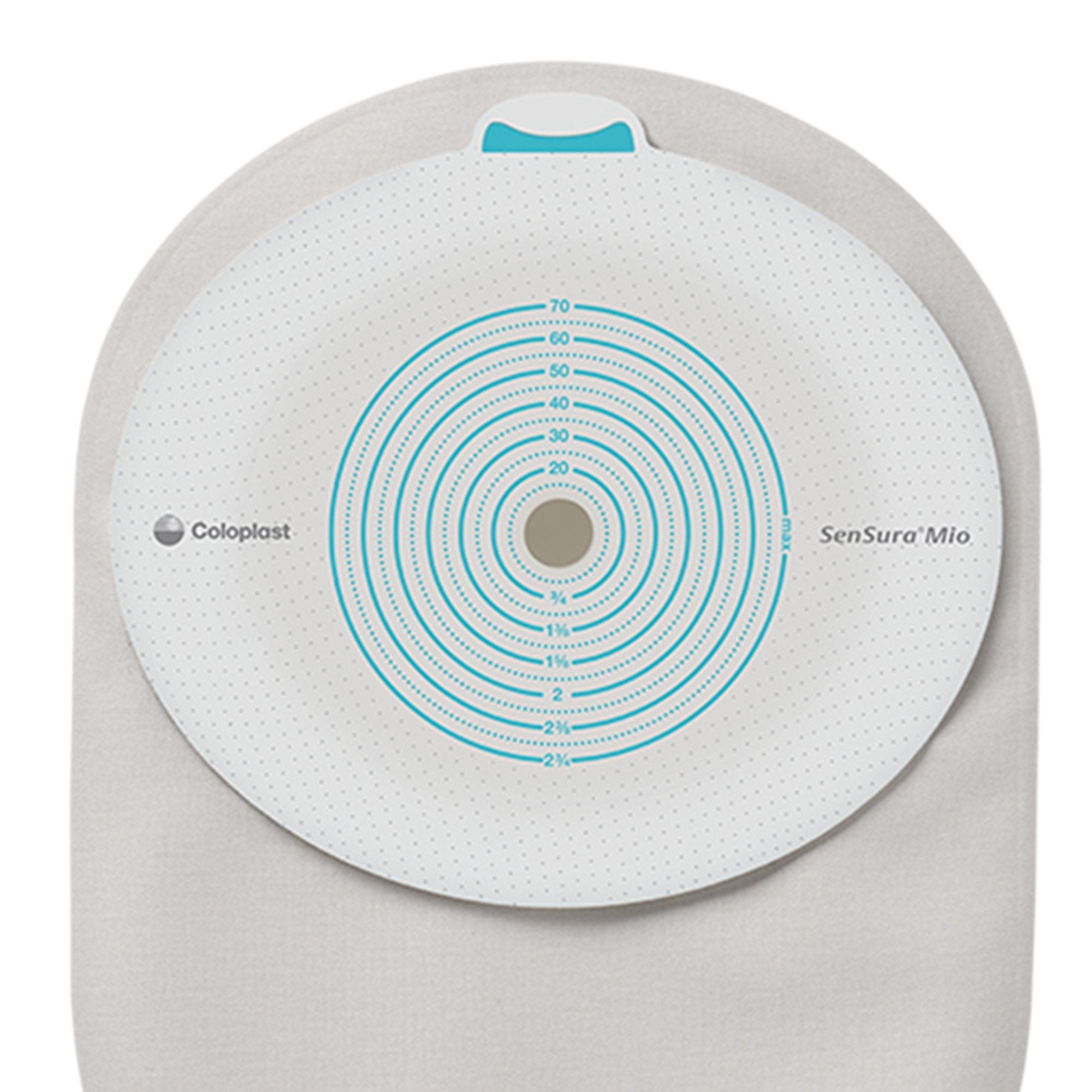 Coloplast SenSura Mio High Output 1-Piece Transparent Ostomy Pouch, 10 – 70 mm Stomas (10/BX) 