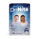 Comfees DriNite Juniors Absorbent Underwear, Large / Extra Large (Case of 52)