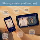 Baby Sleep Monitor with Floor Stand Nanit Smart Baby AC Adapter 8 Inch Display (Each)