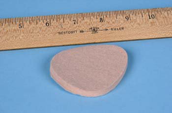 Dr. Jill's Foot Pads Inc Metatarsal Pad Dr. Jill's One Size Fits Most Adhesive Backing Foot (100/BG) 