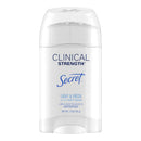 Procter & Gamble Antiperspirant / Deodorant Secret Clinical Strength Solid 1.6 oz. Light and Fresh Scent 