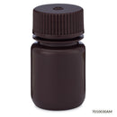 BOTTLE AMBER WIDE MOUTH RNDPE 30ML 12/BG