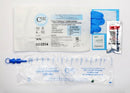 KIT CATHETER CLOSED SYS SNGL14FR STRAIGHT TIP UNI 100/CS