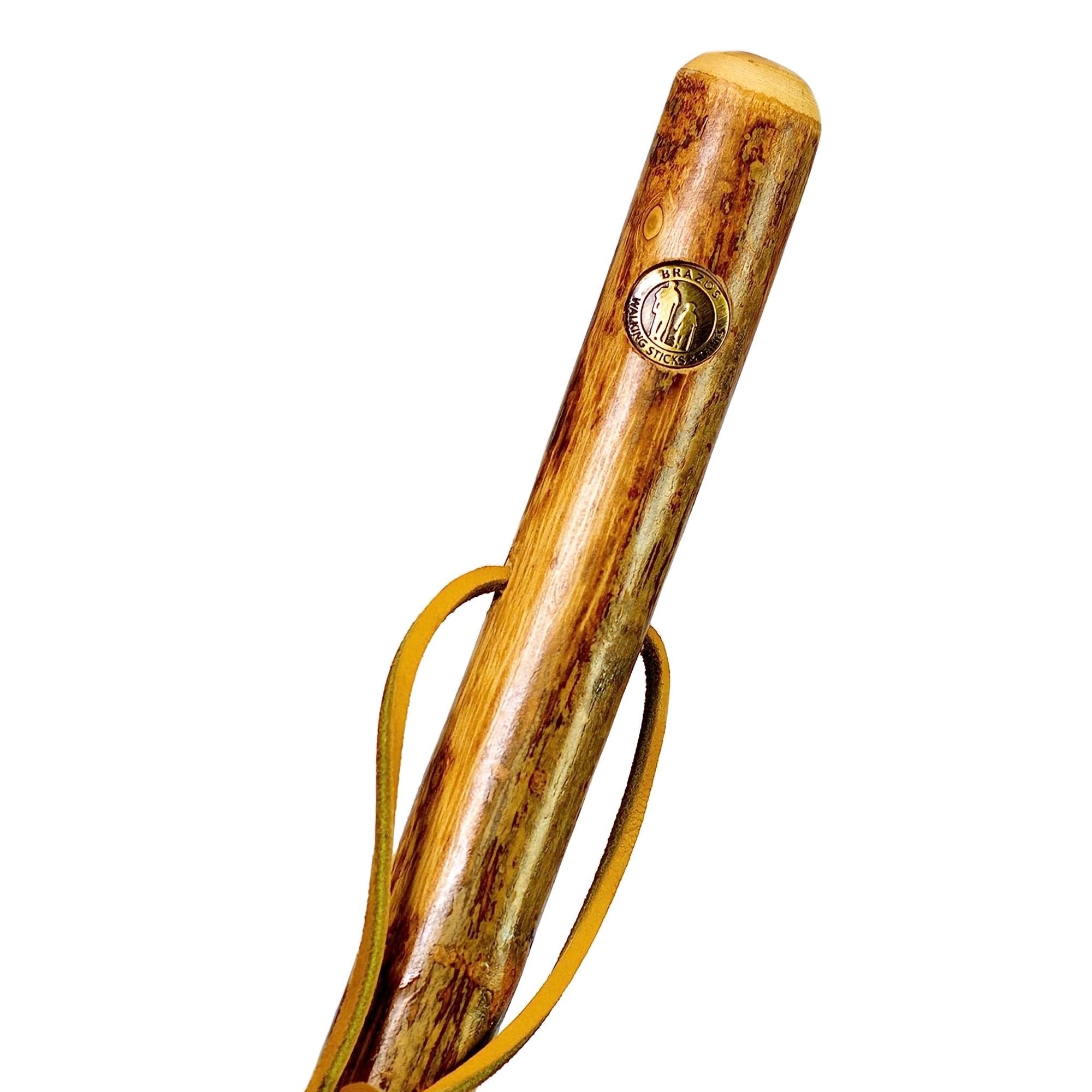 Mabis Healthcare Brazos Assorted Hardwood Rustic Walking Stick, 41-Inch 