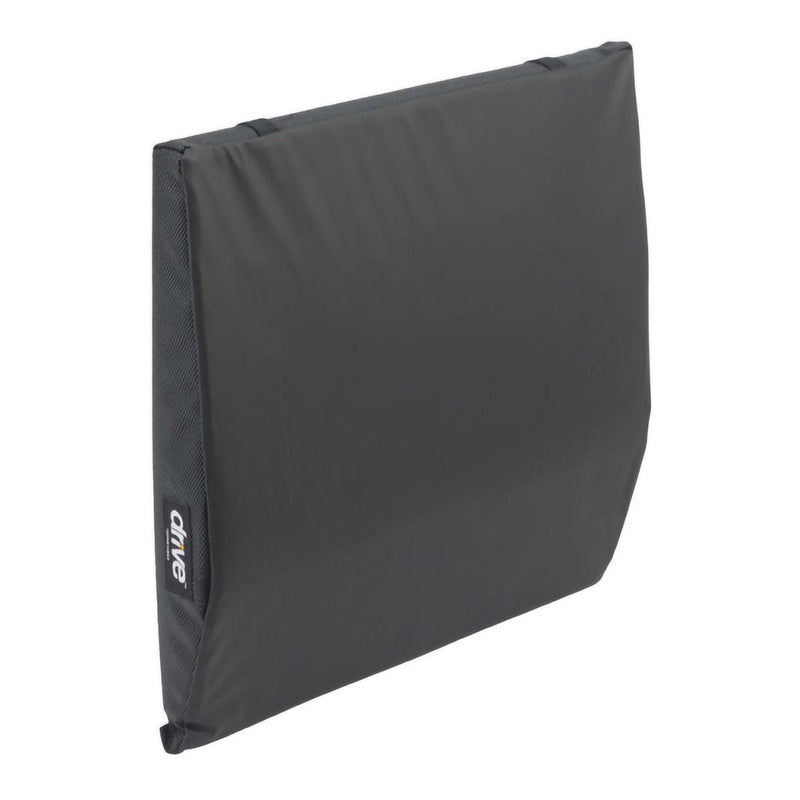 Drive DeVilbiss Healthcare drive Wheelchair Back Cushion with Lumbar Support, 18 x 17 Inch 