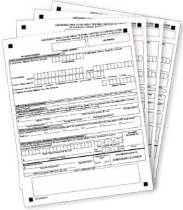 ICUP DRUG SCREEN RESULT FORMRED 25/PK