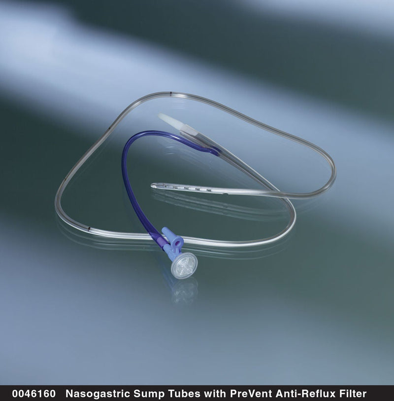 Nasogastric Suction Tube Bard Dual Lumen Type Sump Style Vent Lumen 18 Fr. Sterile (Each)
