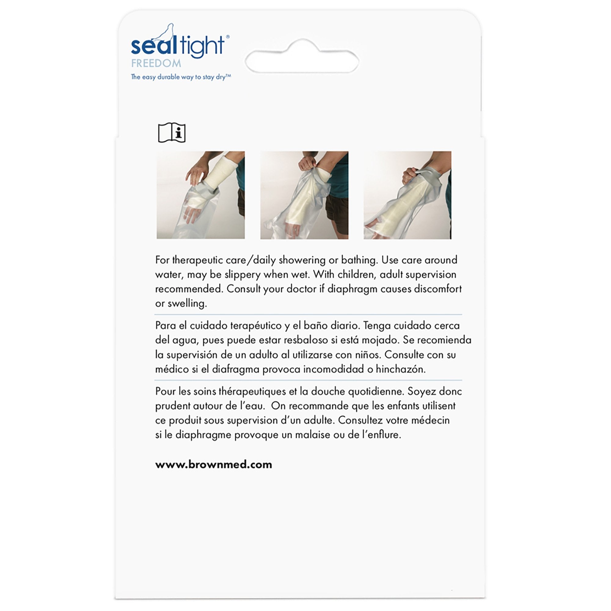 Brownmed Seal-Tight Freedom Cast Protector, 31 Inches Long 