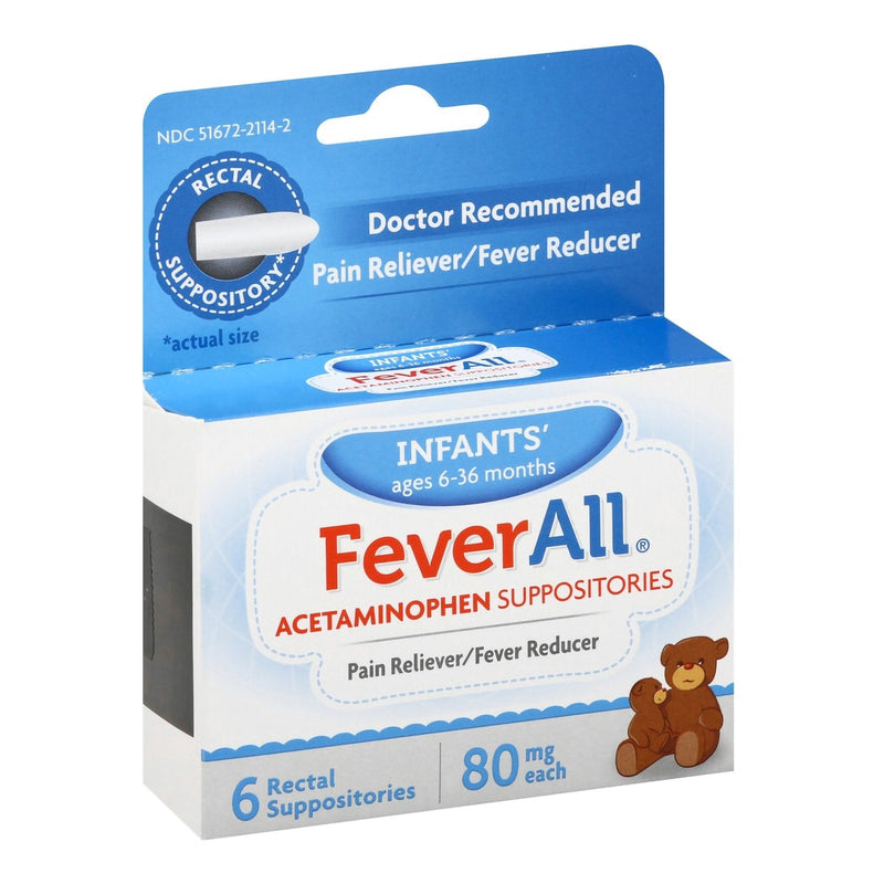 Taro FeverAll Acetaminophen Infants' Pain Relief (6/BX) 