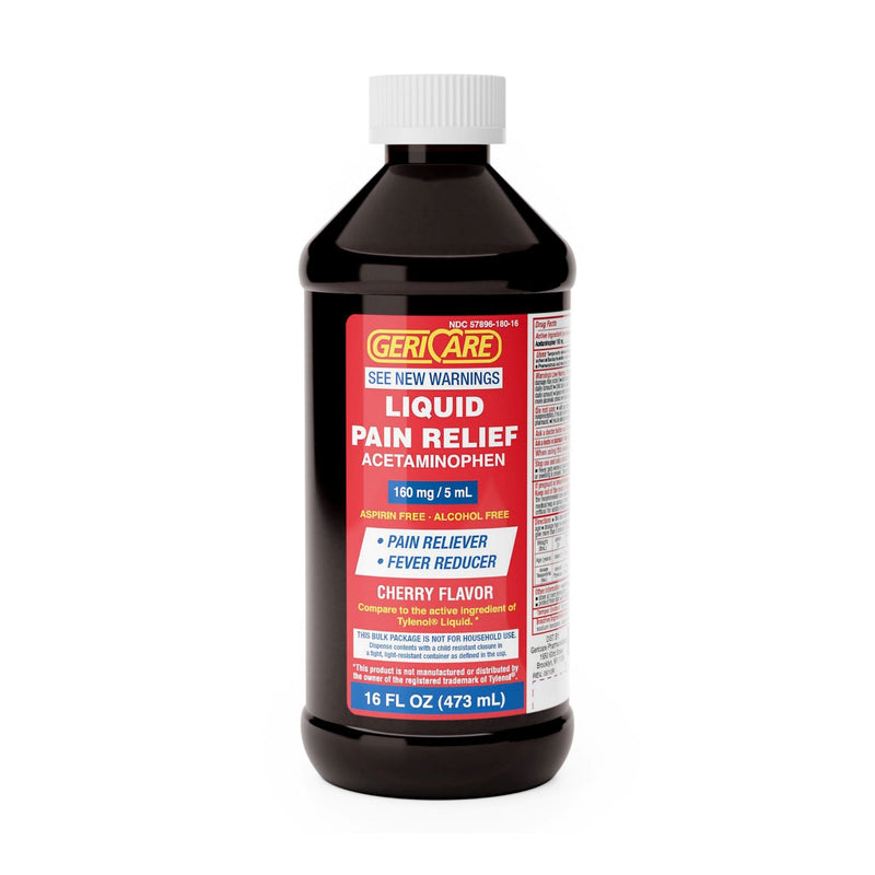 Geri-Care Geri-Care Acetaminophen Pain Relief, 16 fl. oz. (12/CS) 