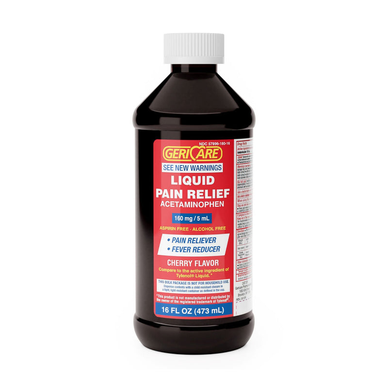 Geri-Care Acetaminophen Pain Relief, 16 fl. oz. (Case of 12)