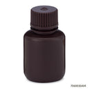 BOTTLE AMBER NARROW MOUTH RNDHDPE 30ML 12/BG