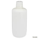 BOTTLE NARROW MOUTH RND HDPE1000ML 6/BG