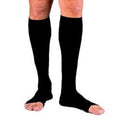 HOSE COMPRESSION KNEE 20/30OPEN BLK XL FULL CALF