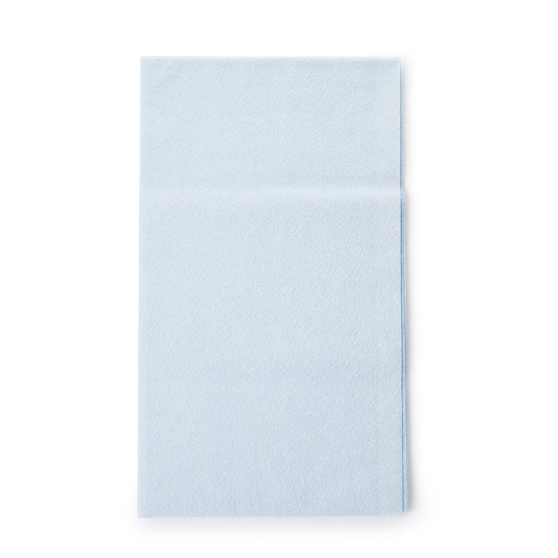 McKesson Brand McKesson Blue Flat Stretcher Sheet, 40 x 72 Inch (50/CS) 