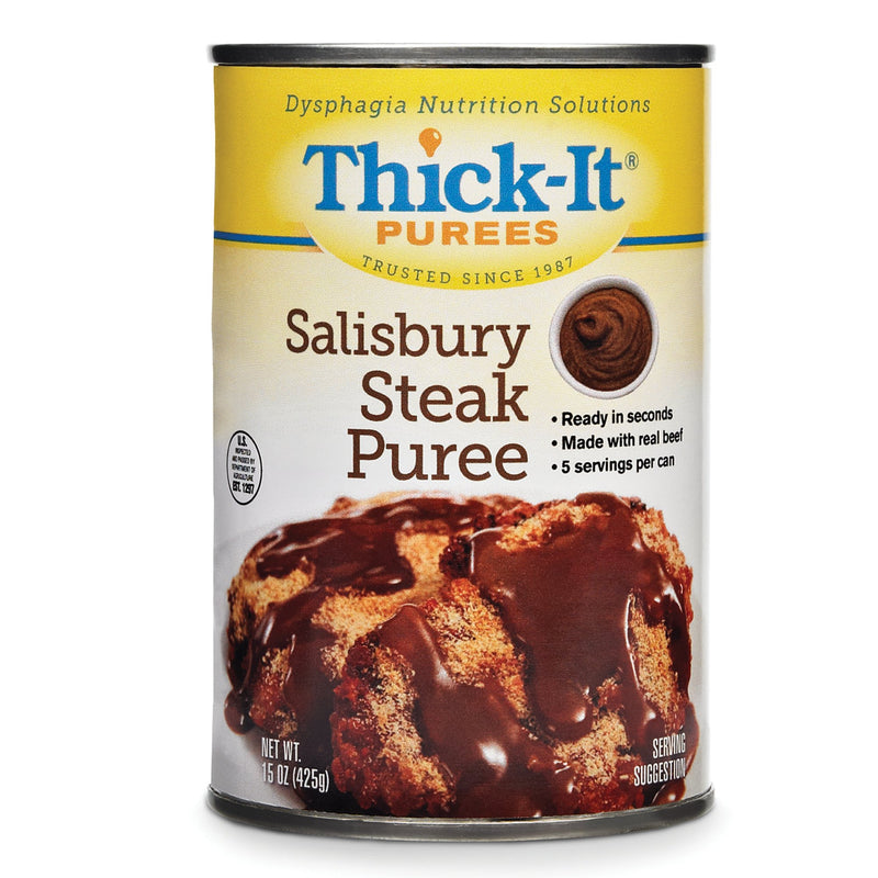 Thick-It Salisbury Steak Purée, 15-ounce Can (Case of 12)