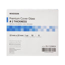 McKesson Premium No. 2 Thickness Cover Glass, 22 x 22 mm (Box of 10 Packs)