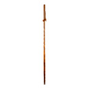 Mabis Healthcare Brazos Twisted Pine Handcrafted Walking Stick, 55-Inch 