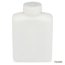 BOTTLE WIDE MOUTH RECTANGULARHDPE 1000ML 6/BG
