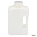BOTTLE WIDE MOUTH RECTANGULARHDPE 2000ML 4/BG