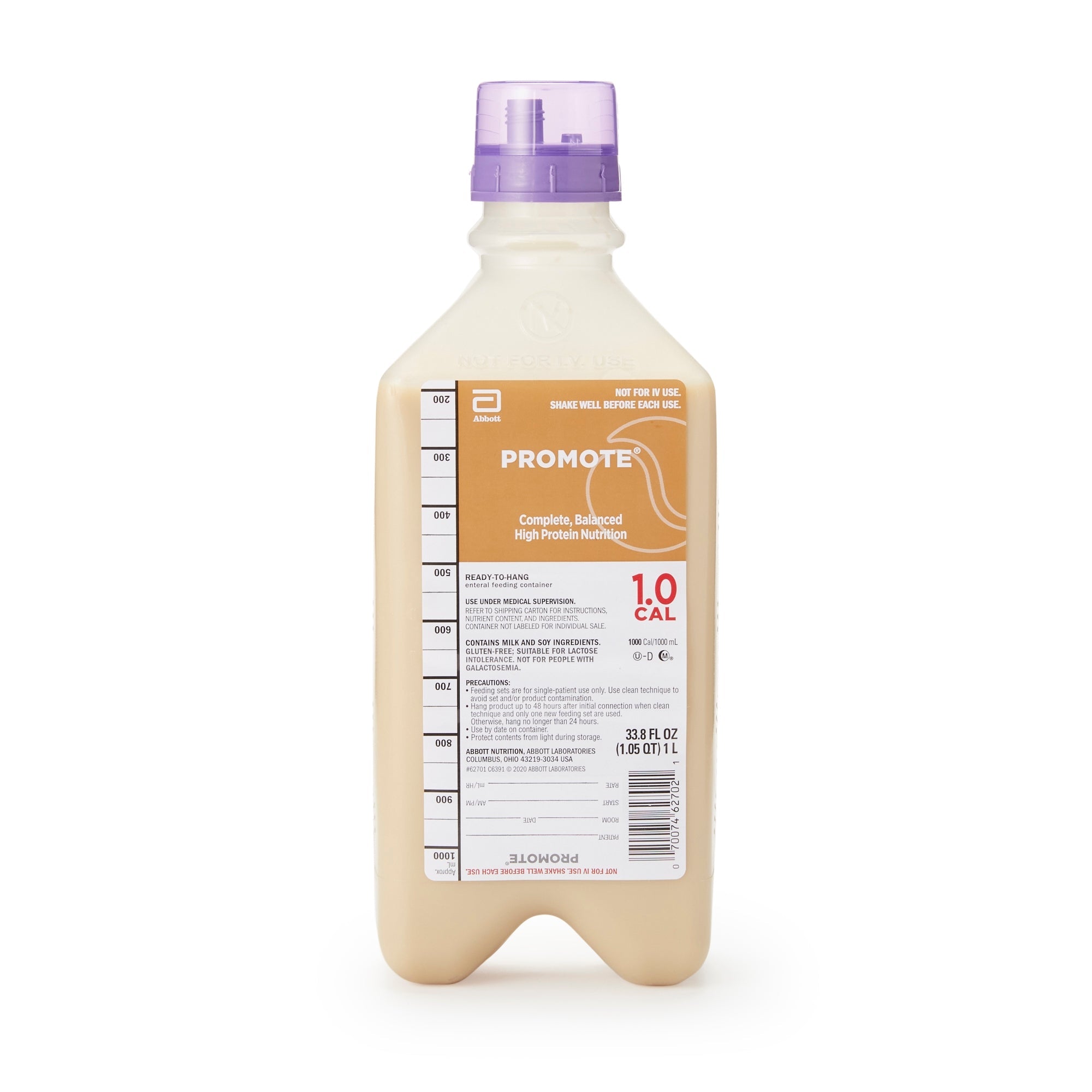 Abbott Nutrition Promote Complete, Balanced High Protein Nutrition for Enteral Feeding, 33.8-oz. (8/CS) 