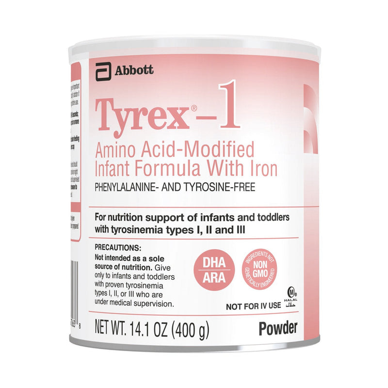 Abbott Nutrition Tyrex-1 Amino Acid–Modified Infant Formula with Iron (6/CS) 