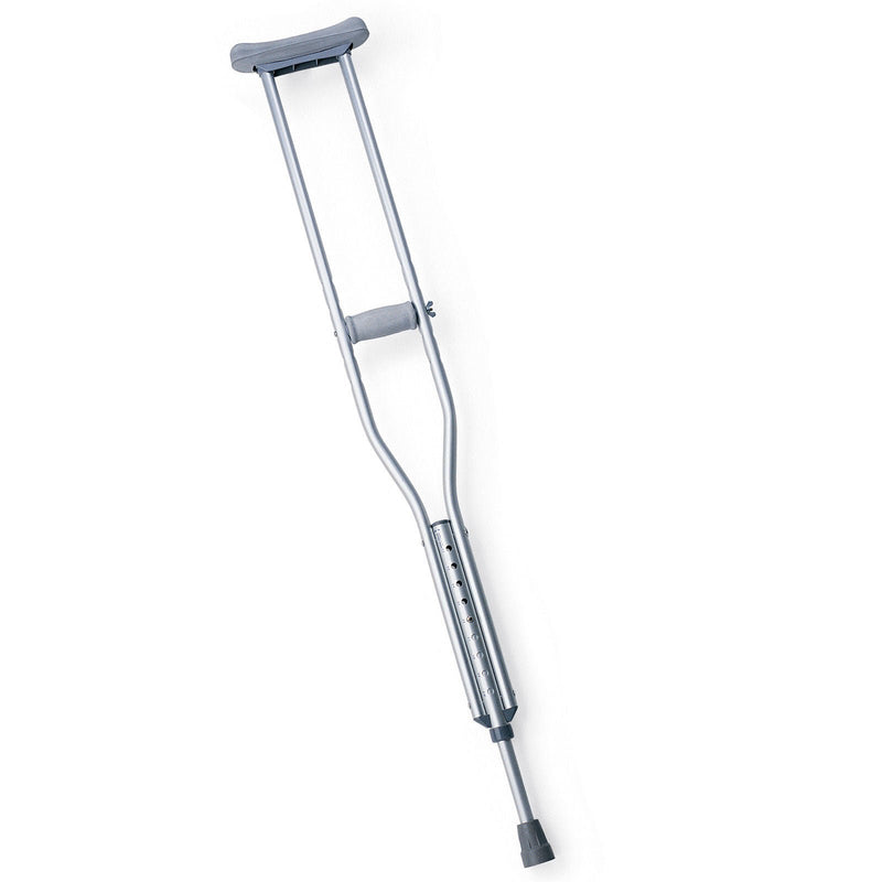 Underarm Crutches Guardian Youth 4 Foot 6 Inch to 5 Foot 2 Inch User Height Aluminum Frame 300 lbs. Weight Capacity (8/CS)