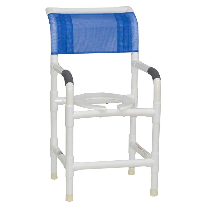 MJM International Standard Shower Chair With Rubber Tips