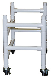 MJM International Optional dual base w/ 3" twin casters for the 191 series