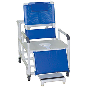 MJM International 100 Series - Bariatric Shower Chairs  Bariatric Reclining Shower Chair 30" Internal Widt